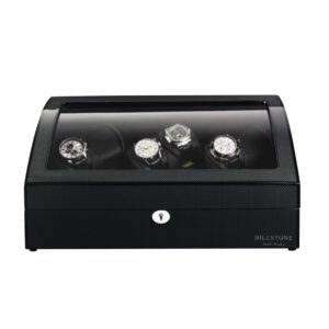 Watch Winder Box for 6 Automatic Watches with Security Key