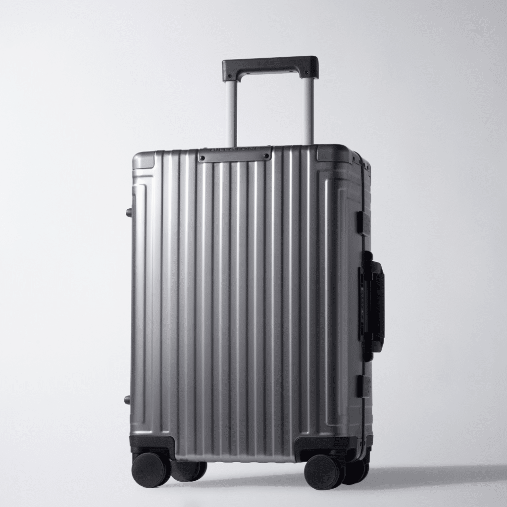 aluminum luggage