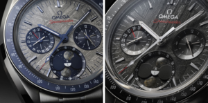 Features of the Omega Speedmaster Moonphase Meteorite