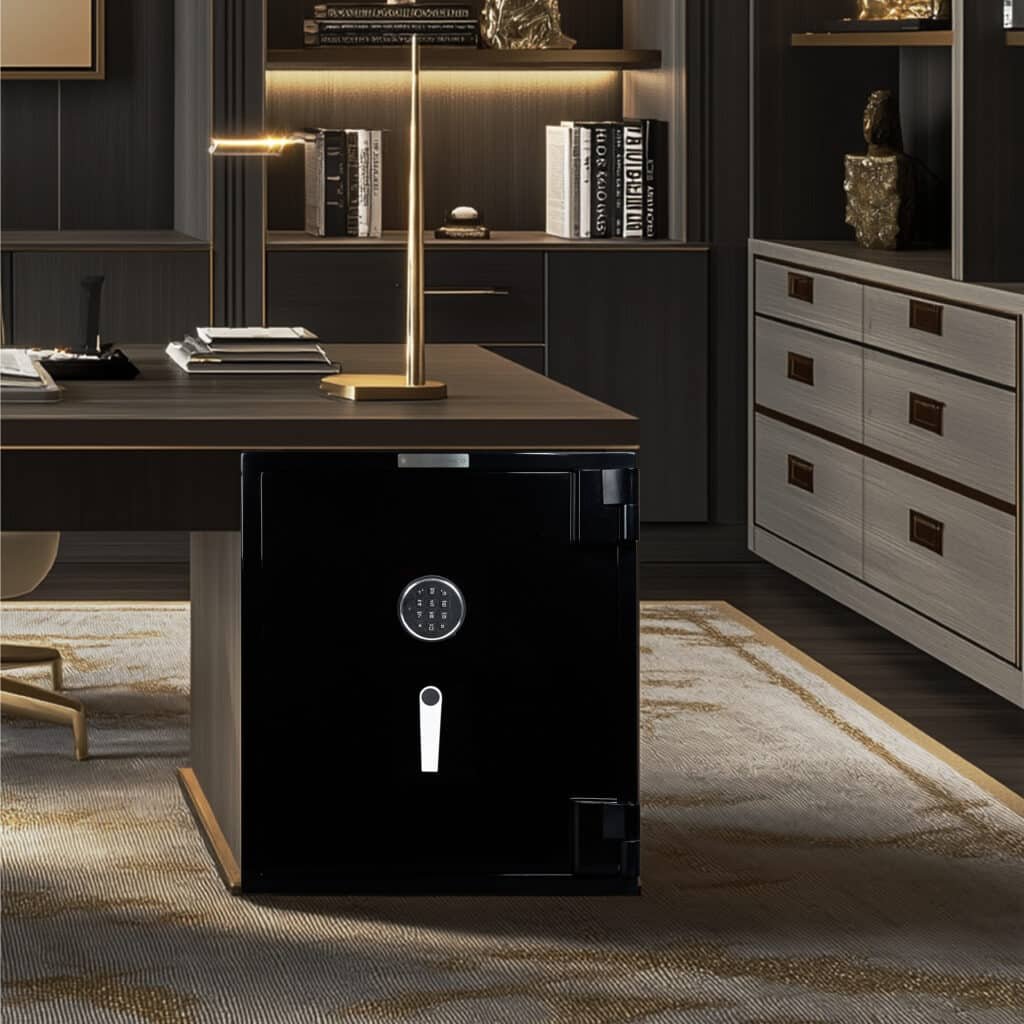 Luxsafe Compact Ebony Closed