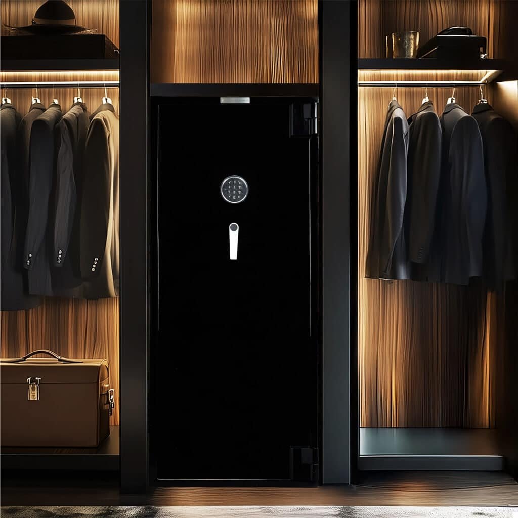 Luxsafe Full Ebony Closed