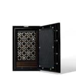 Billstone Reserve Safe Medium Type C – 24 Watch Winders – Black Ebony