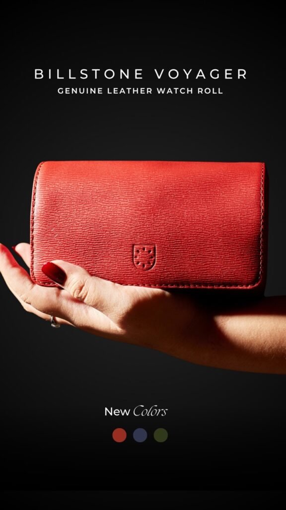 billstone watch roll gift idea