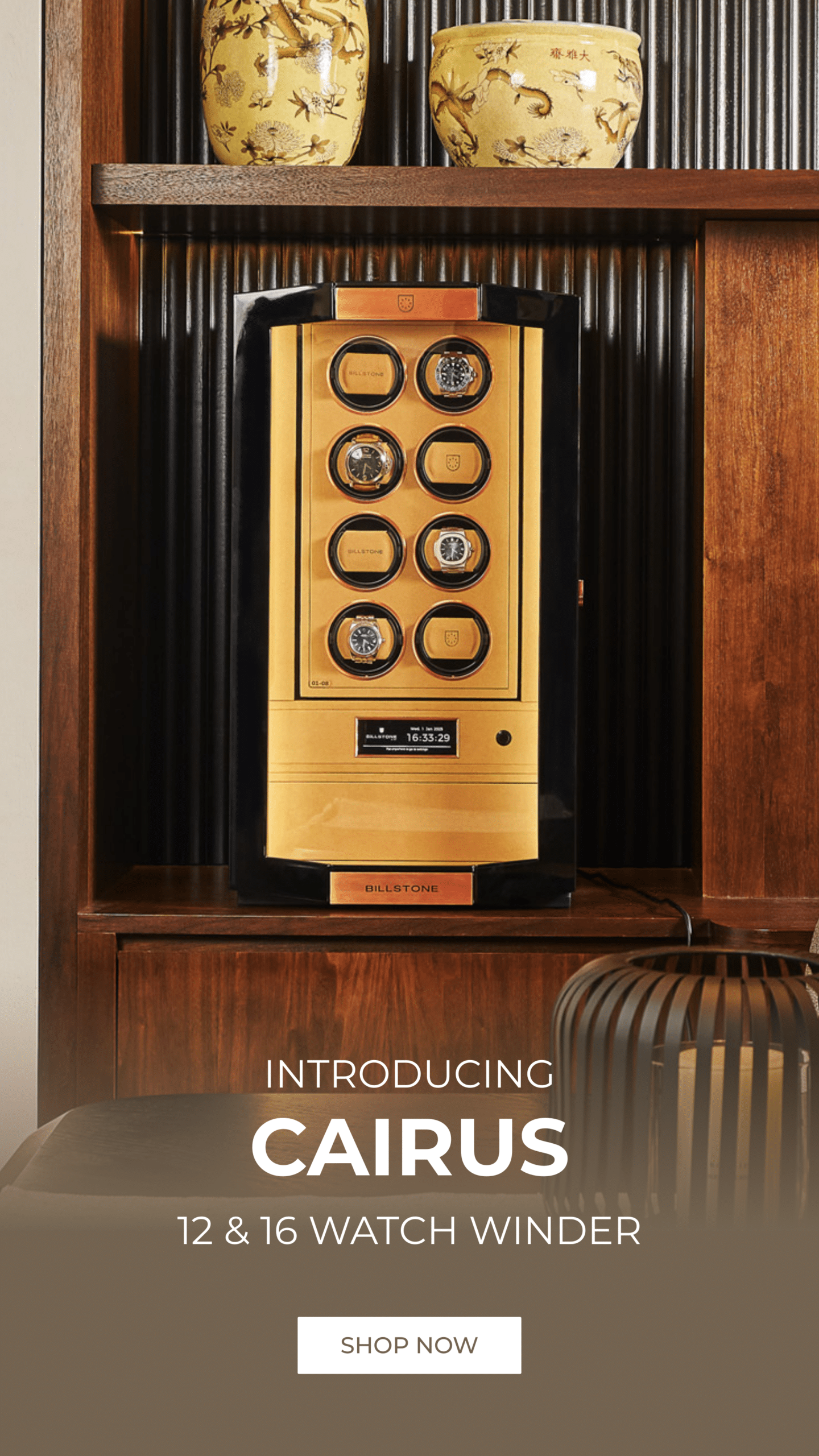 cairus billstone watch winder